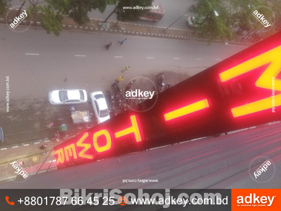 LED Sign & Acrylic Letter LED Display in Bangladesh